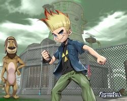 This is the Avatar Image for the Dukey Test (Johnny Test/FusionFall) AI Voice and Text to Speech Generator